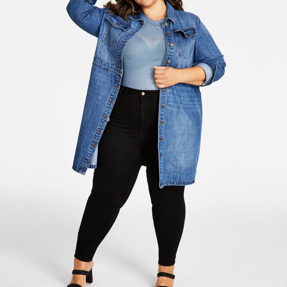 Denim Jacket/Dress - Picture 3 of 8